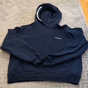 Navy Madhappy Classic Fleece Hoodie - Size Medium
